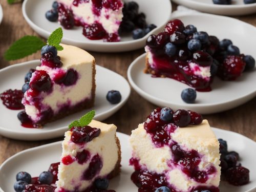 Huckleberry Cheesecake