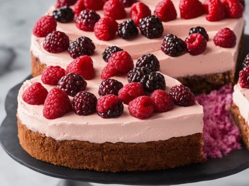 Iced Berry Mousse Cake