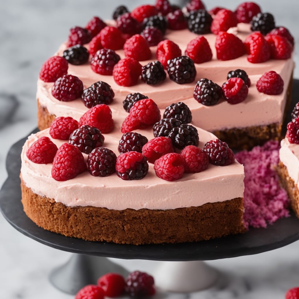 Gluten-Free Chocolate Mousse Cake with Raspberries Recipe | King Arthur  Baking