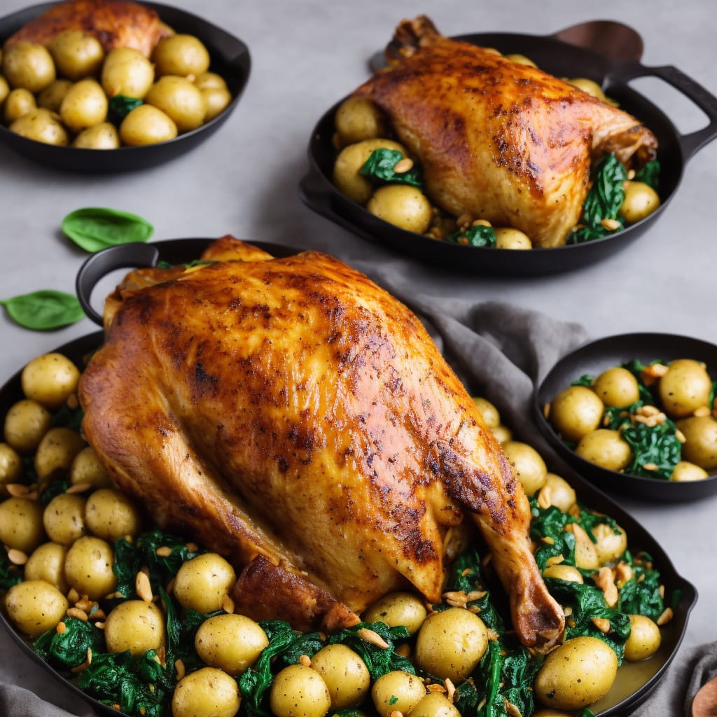Indian Turkey with Spinach & New Potatoes