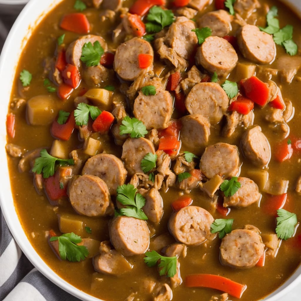 Instant Pot Chicken and Sausage Gumbo Recipe