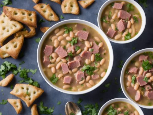 Instant Pot Navy Bean and Ham Soup