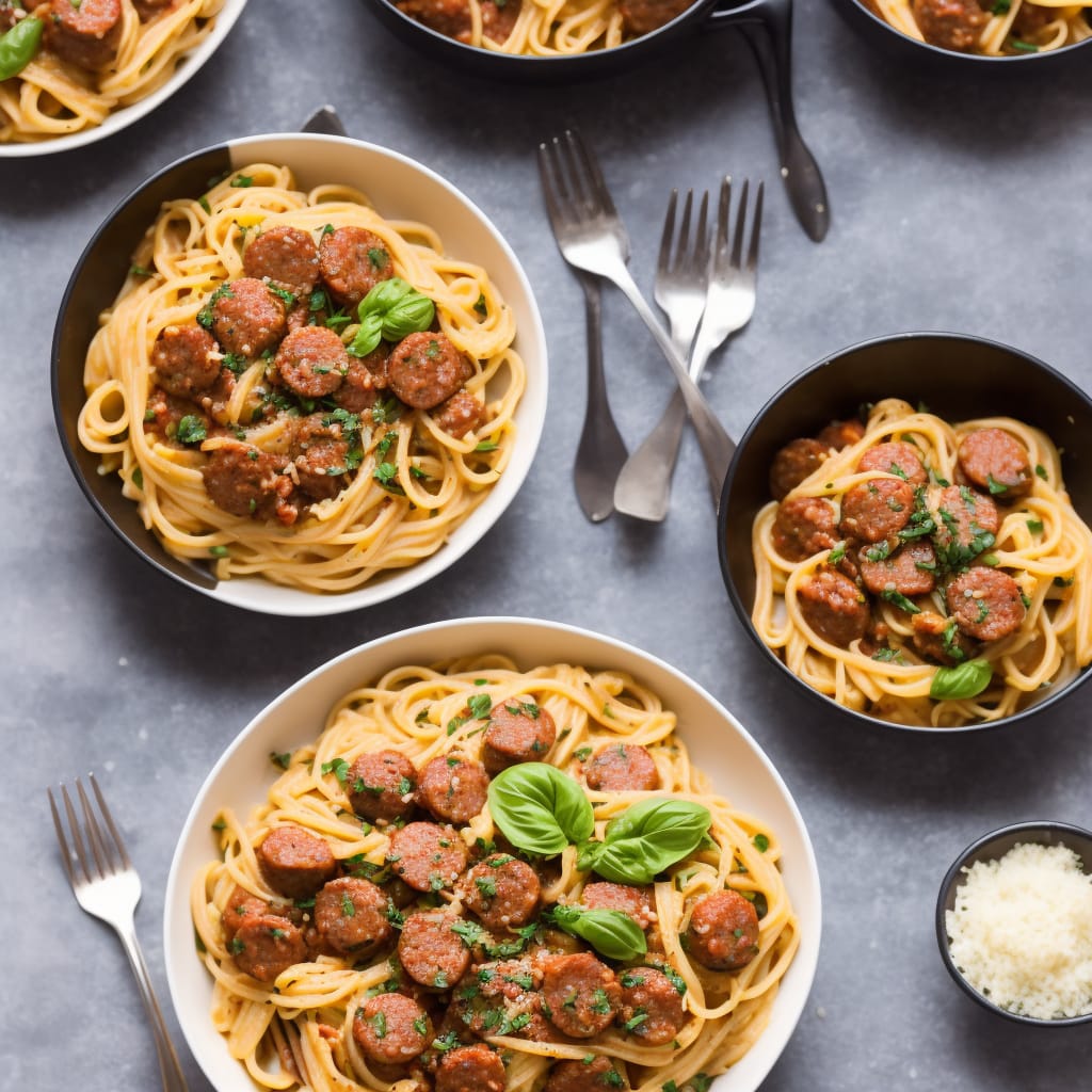 Instant pot spaghetti online with sausage