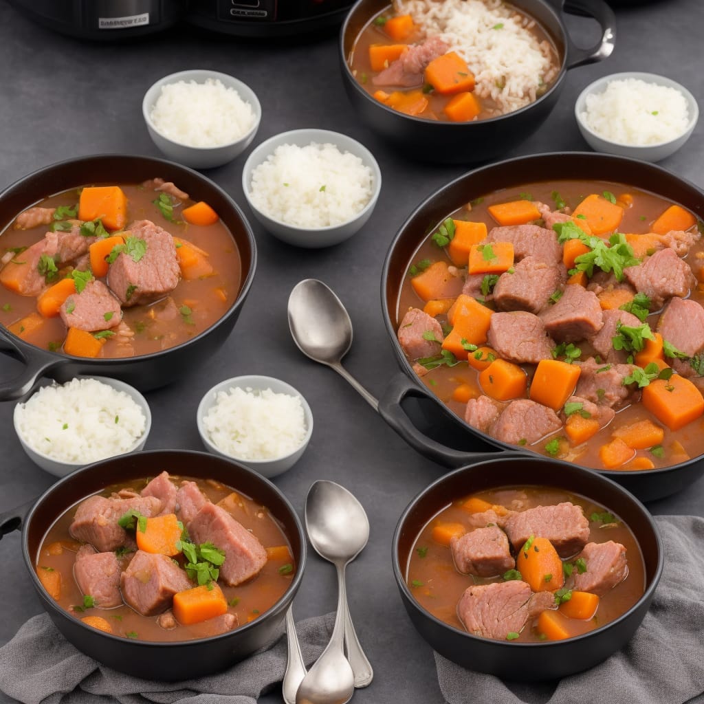 Frozen stew meat in instant 2024 pot