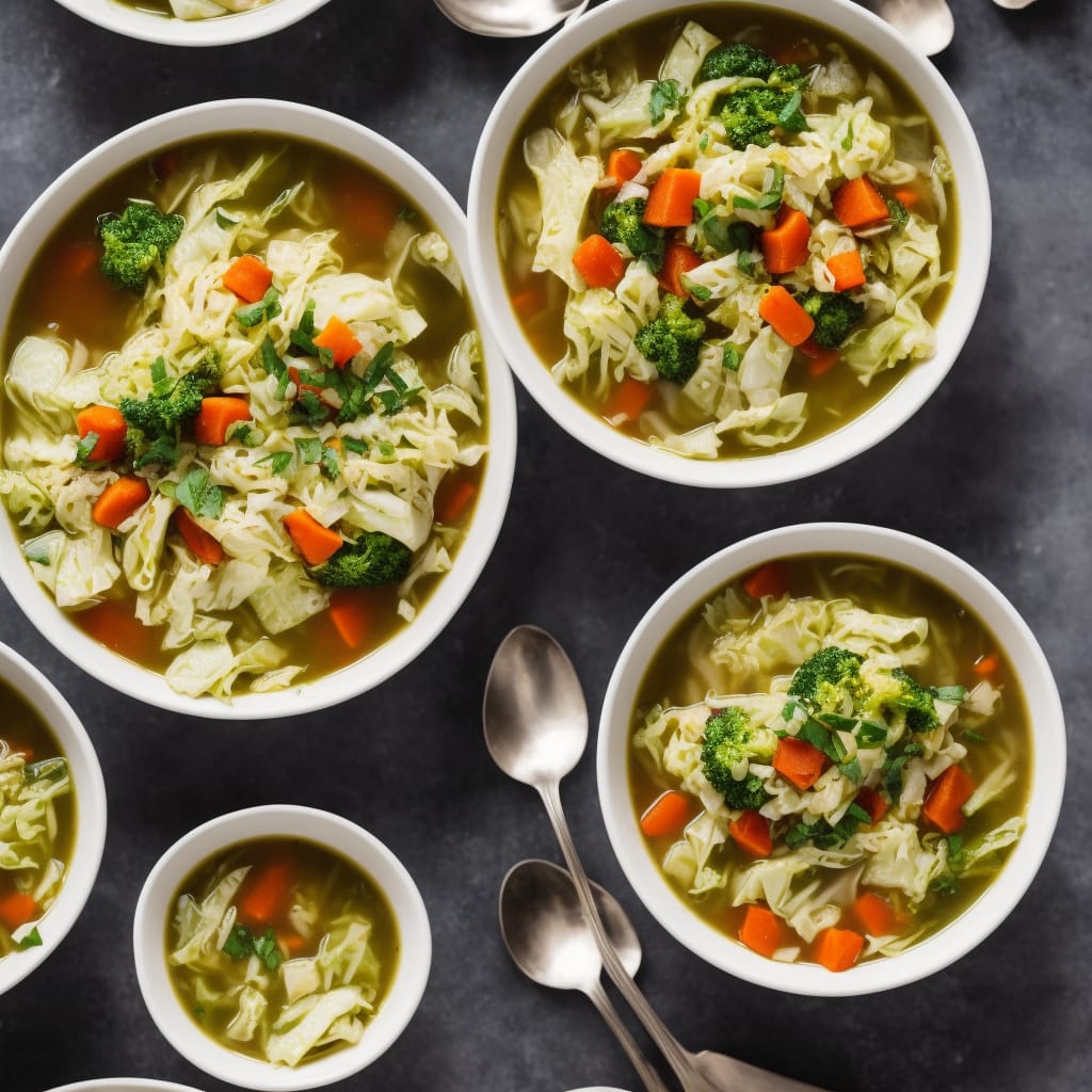 Instant Pot Vegan Cabbage Detox Soup Recipe
