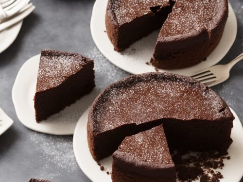 Italian Flourless Chocolate Torte (Torta Caprese) Recipe