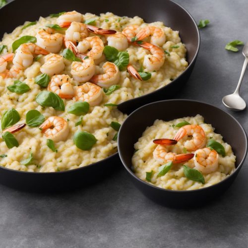 Italian Shrimp And Scallop Risotto Recipe 