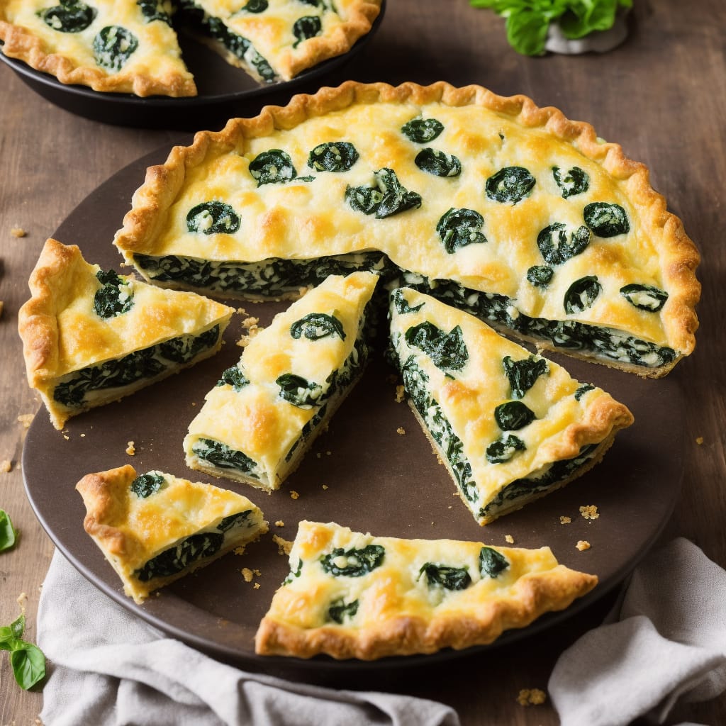 Italian Spinach and Ricotta Pie Recipe