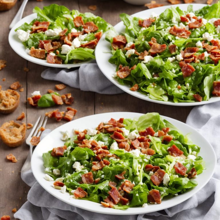 Italianstyle Salad with Crisp Pancetta Recipe
