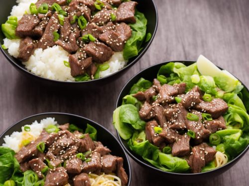 Japanese-style Beef Bowl