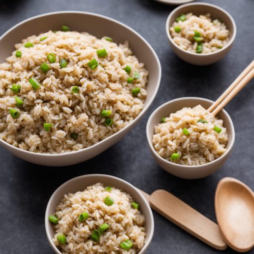 JapaneseStyle Brown Rice Recipe