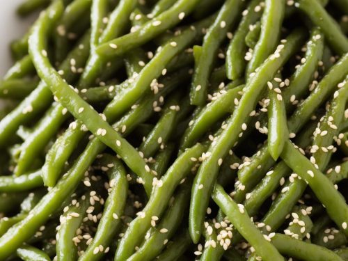 Japanese-Style Sesame Green Beans