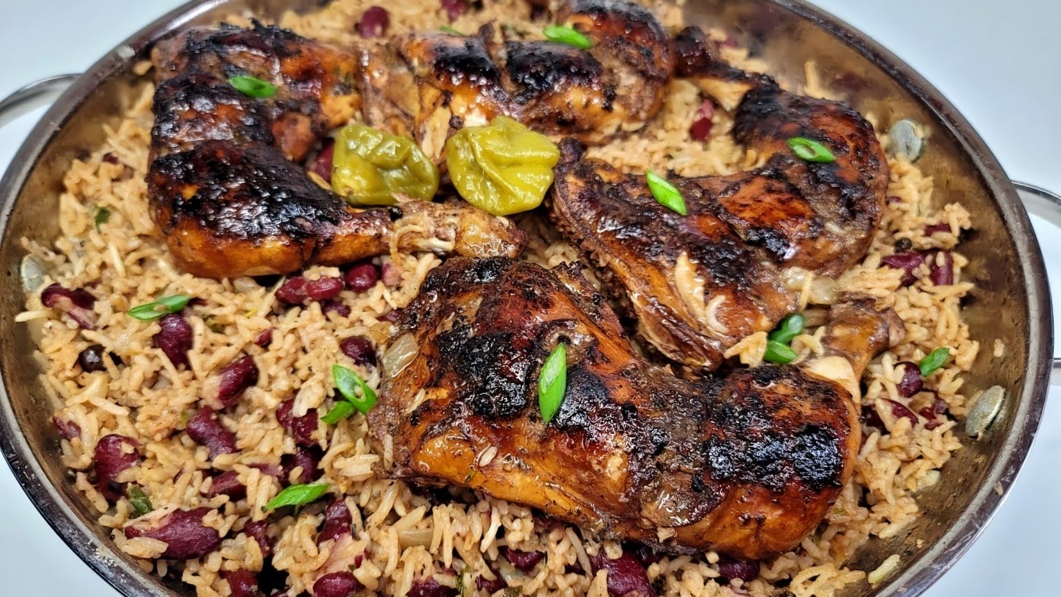 Jerkstyle Chicken Pilaf Recipe