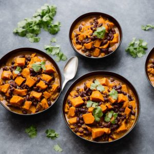 Jerk Sweet Potato & Black Bean Curry