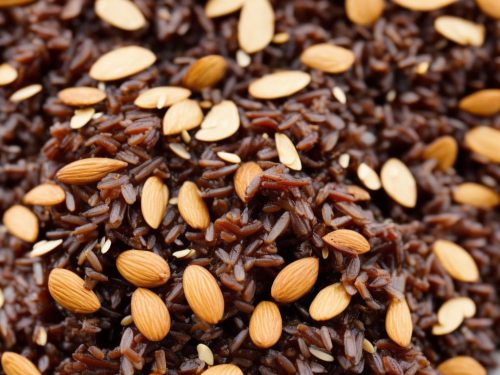 Jewelled Wild Rice with Almonds