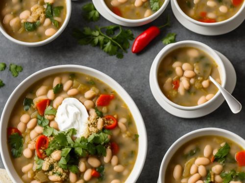 Judy's White Bean Soup with Chilli Oil