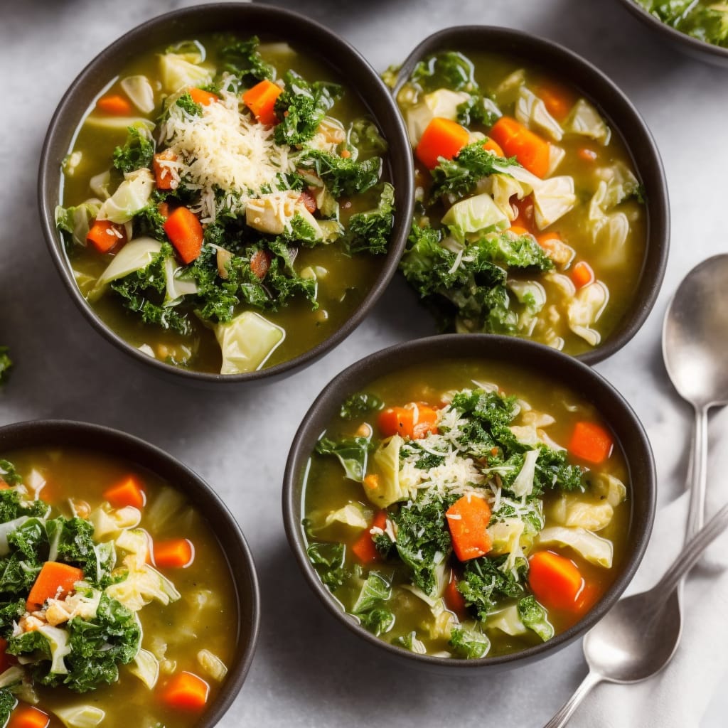 Kale and Cabbage Soup