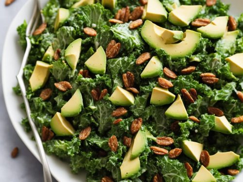 Kale Salad with Avocado Recipe
