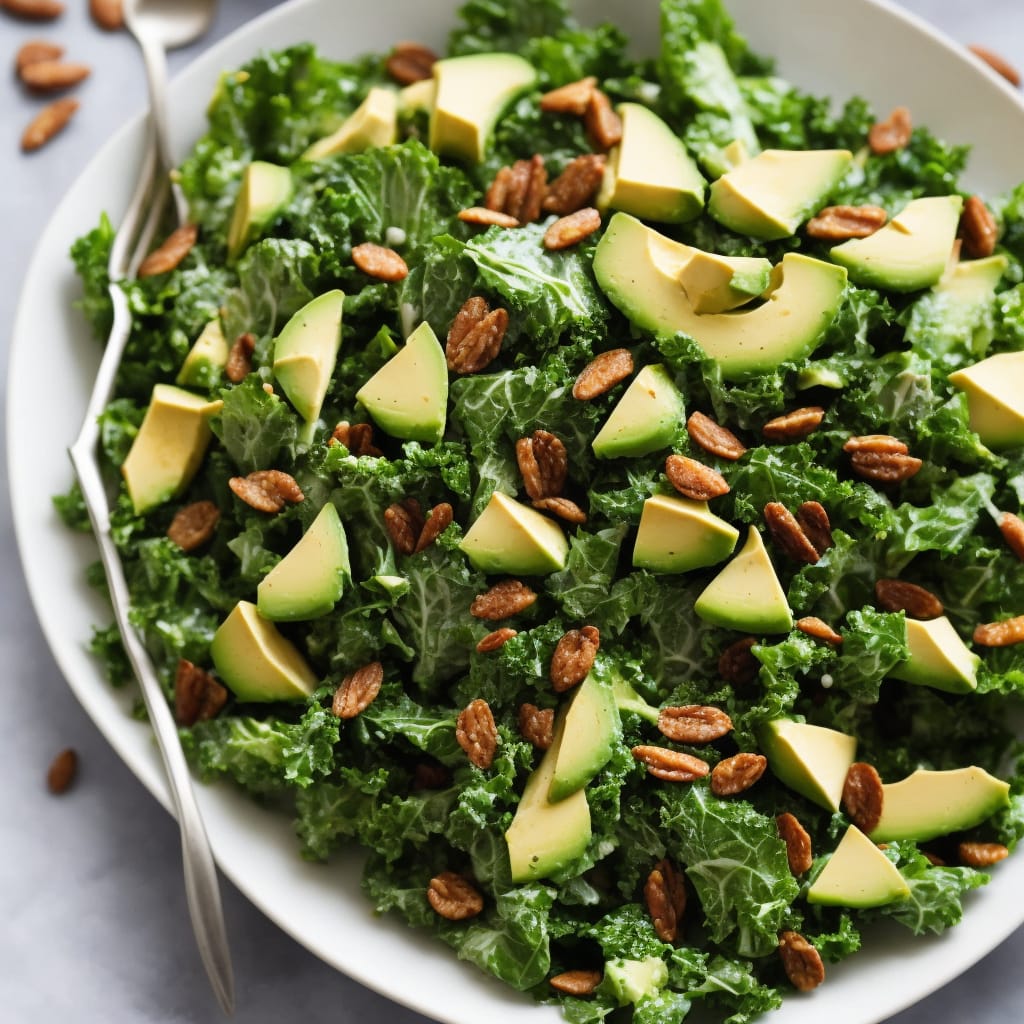 Kale Salad with Avocado Recipe
