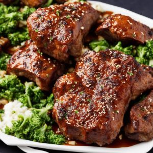 Korean Crusted Roast Lamb