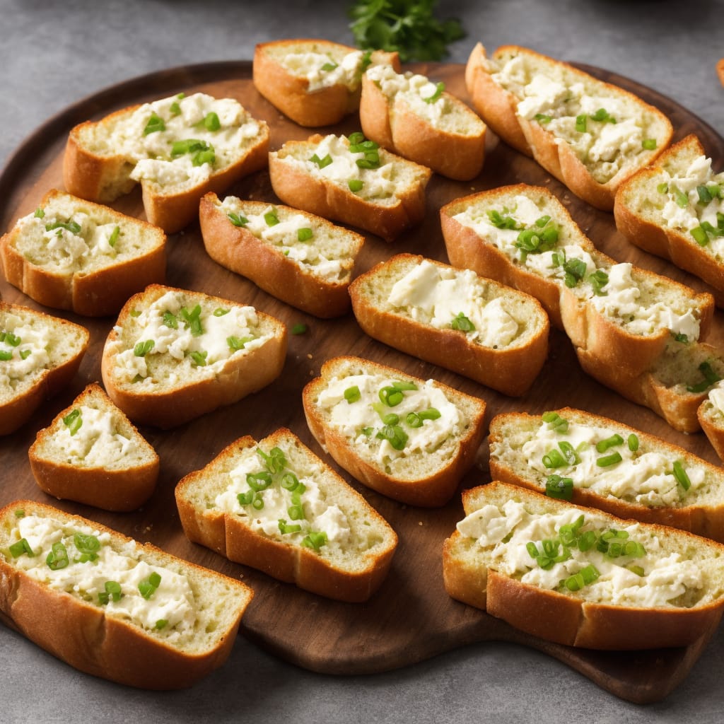Korean-Style Cream Cheese Garlic Bread