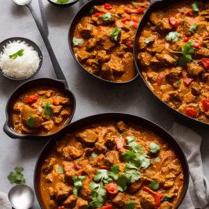 Lamb Jalfrezi with Cumin Rice