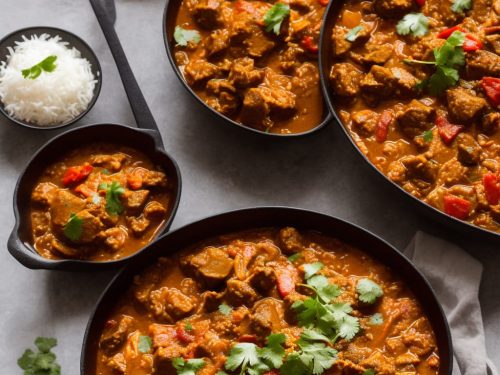 Lamb Jalfrezi with Cumin Rice