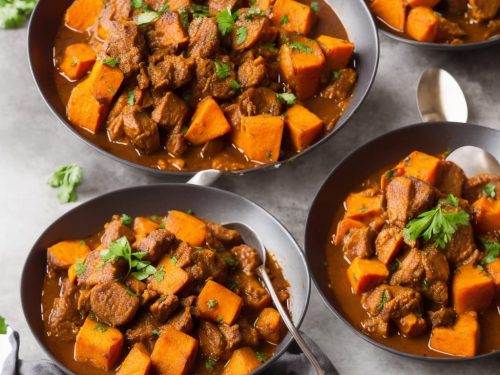 Lamb Tagine with Dates & Sweet Potatoes