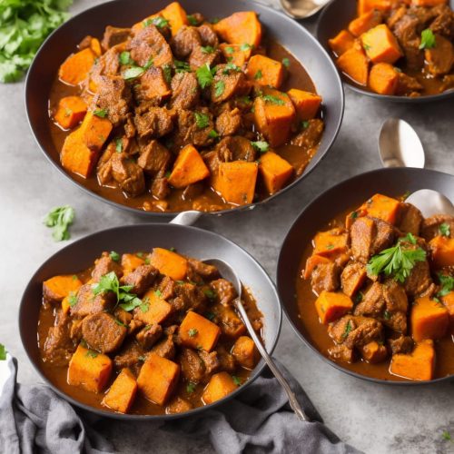 Lamb Tagine with Dates & Sweet Potatoes Recipe