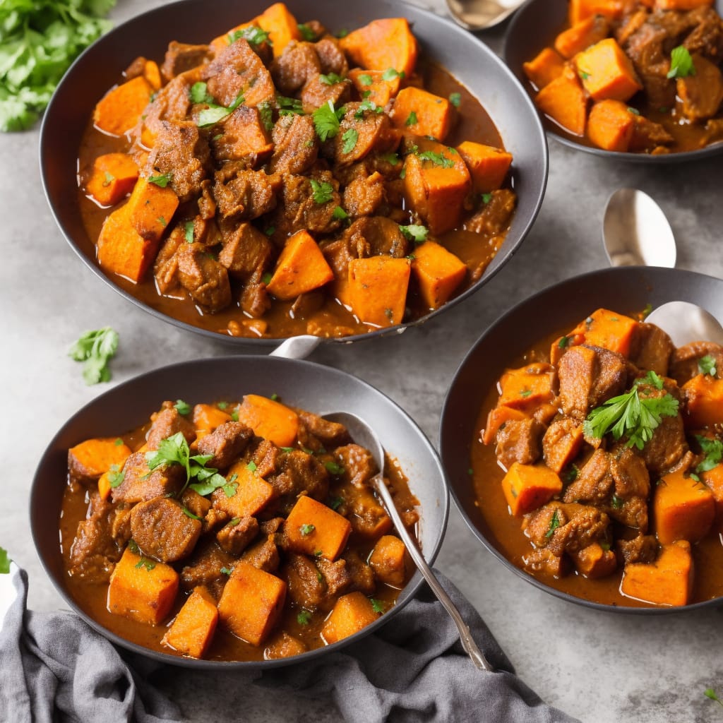 Lamb Tagine with Dates & Sweet Potatoes
