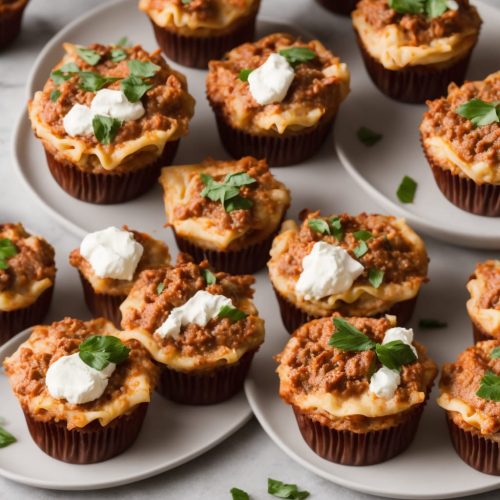 Lasagna Cupcakes Recipe