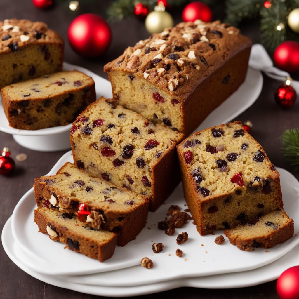 Christmas Loaf Cake Recipe - A Paige of Positivity