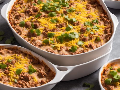 Layered Taco Dip with Meat