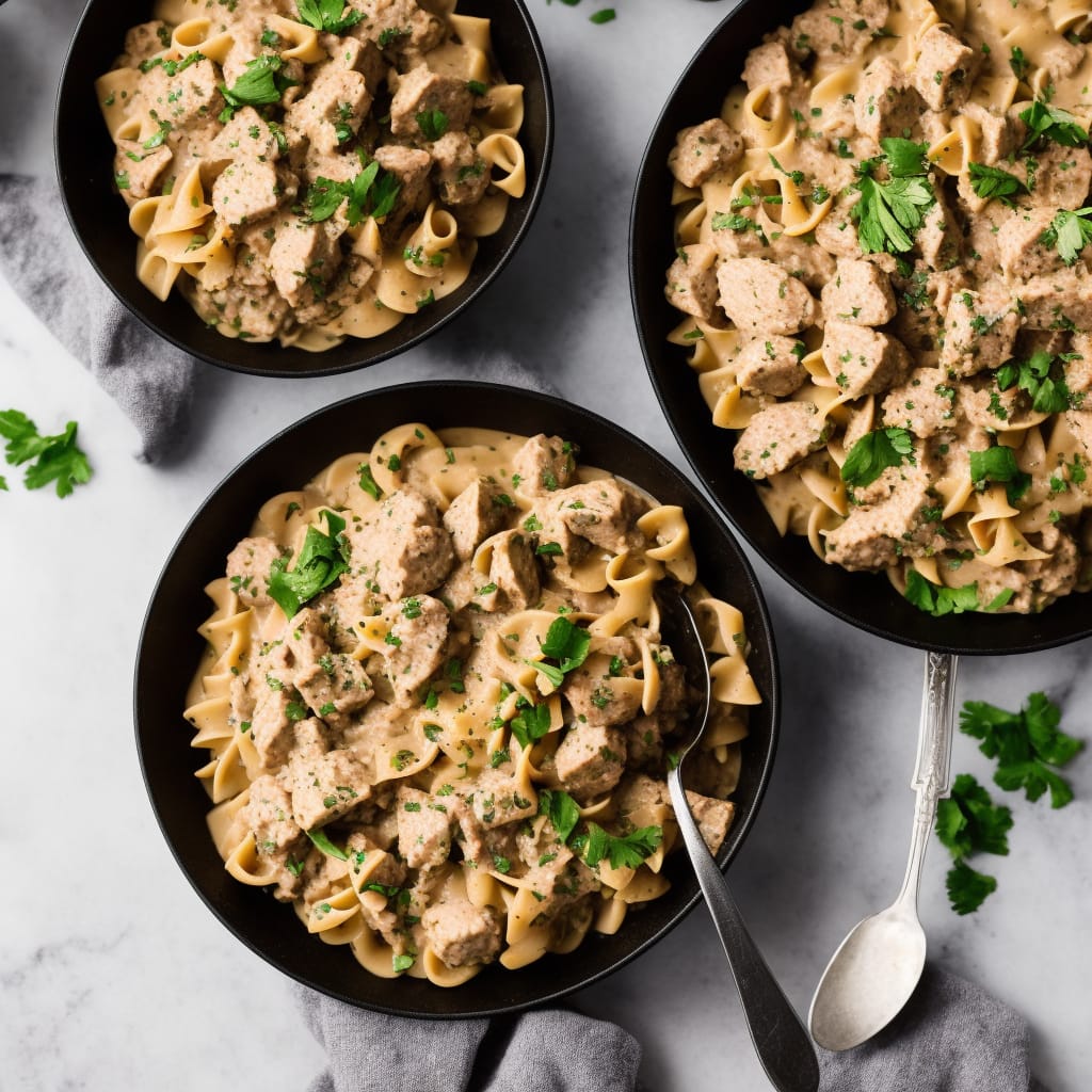 Lazygirl's Ground Turkey Stroganoff