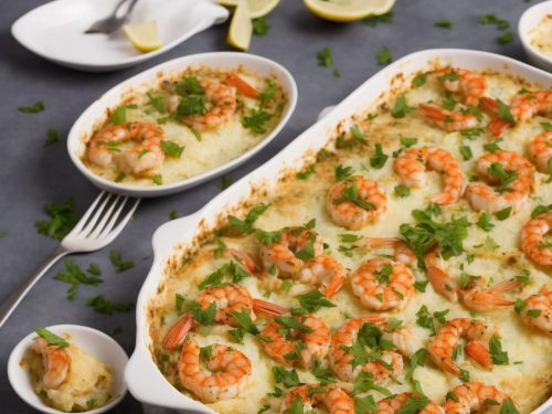 Leek & Prawn Gratin