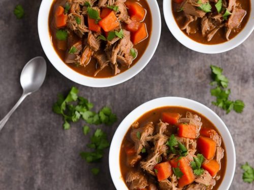 Leftover Pulled Pork Stew