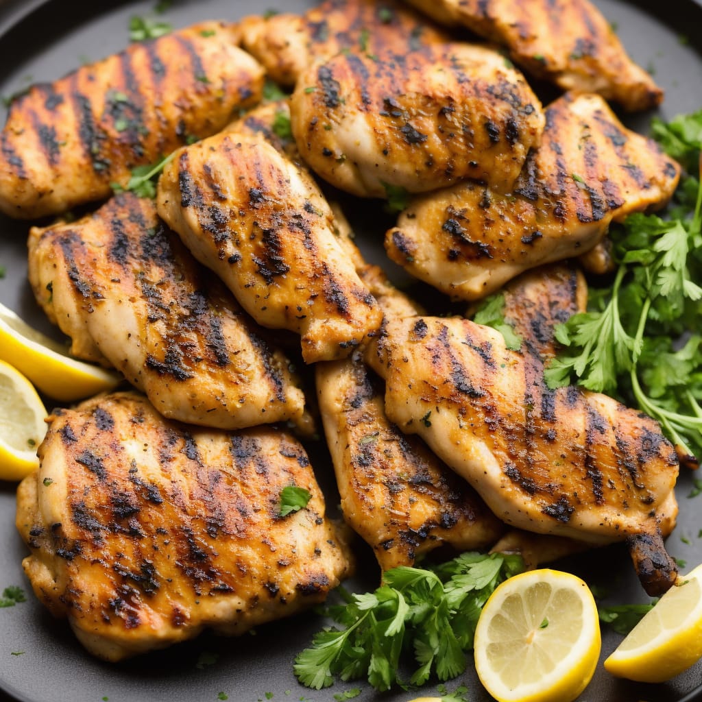 Lemon Basil Grilled Chicken Recipe