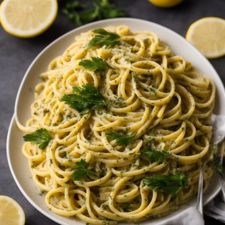 Lemon Butter Herb Pasta Recipe Recipe | Recipes.net