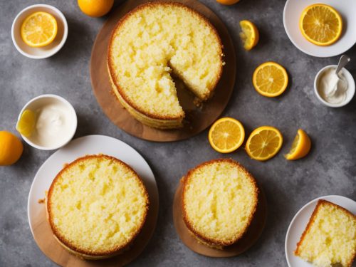 Lemon Curd & Orange Cake