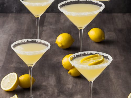 Lemon Drop Martini Mocktail