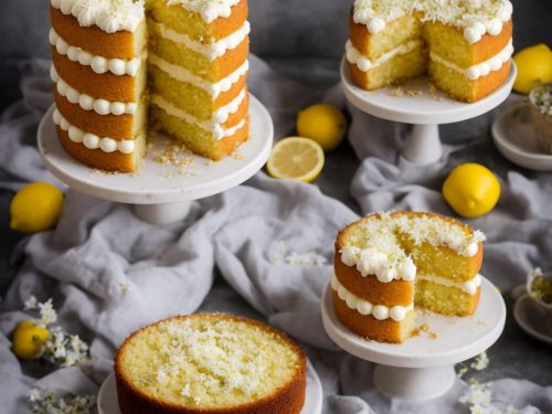 Lemon & Elderflower Celebration Cake