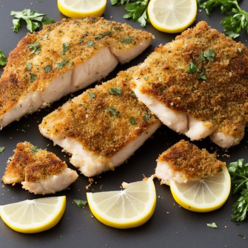 Lemon, herb & Parmesan crusted fish Recipe | Recipes.net