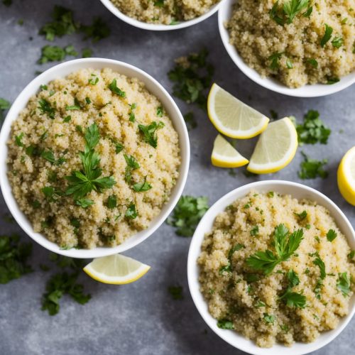 Lemon Herb Quinoa Recipe
