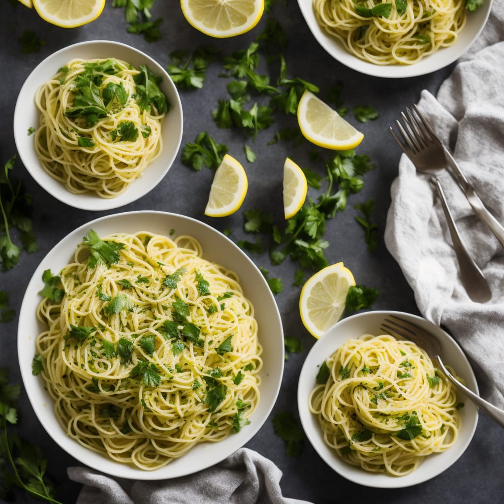 Lemon & Parsley Spaghetti