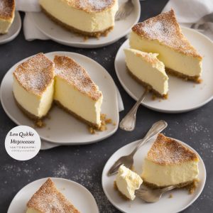 Lemon Quark Cheesecake