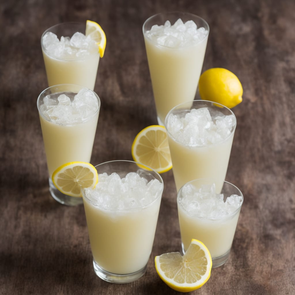 Lemon Sherbet Ice