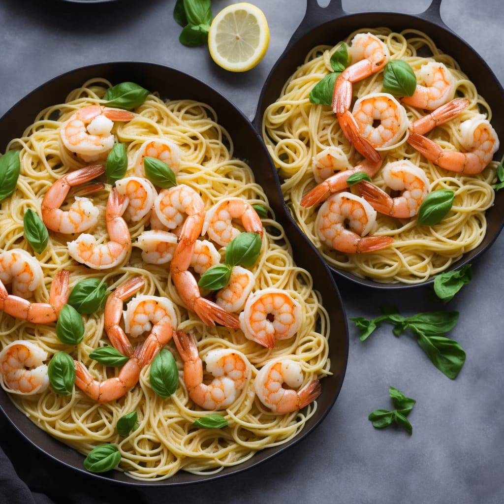 Lemon Shrimp Pasta Recipe