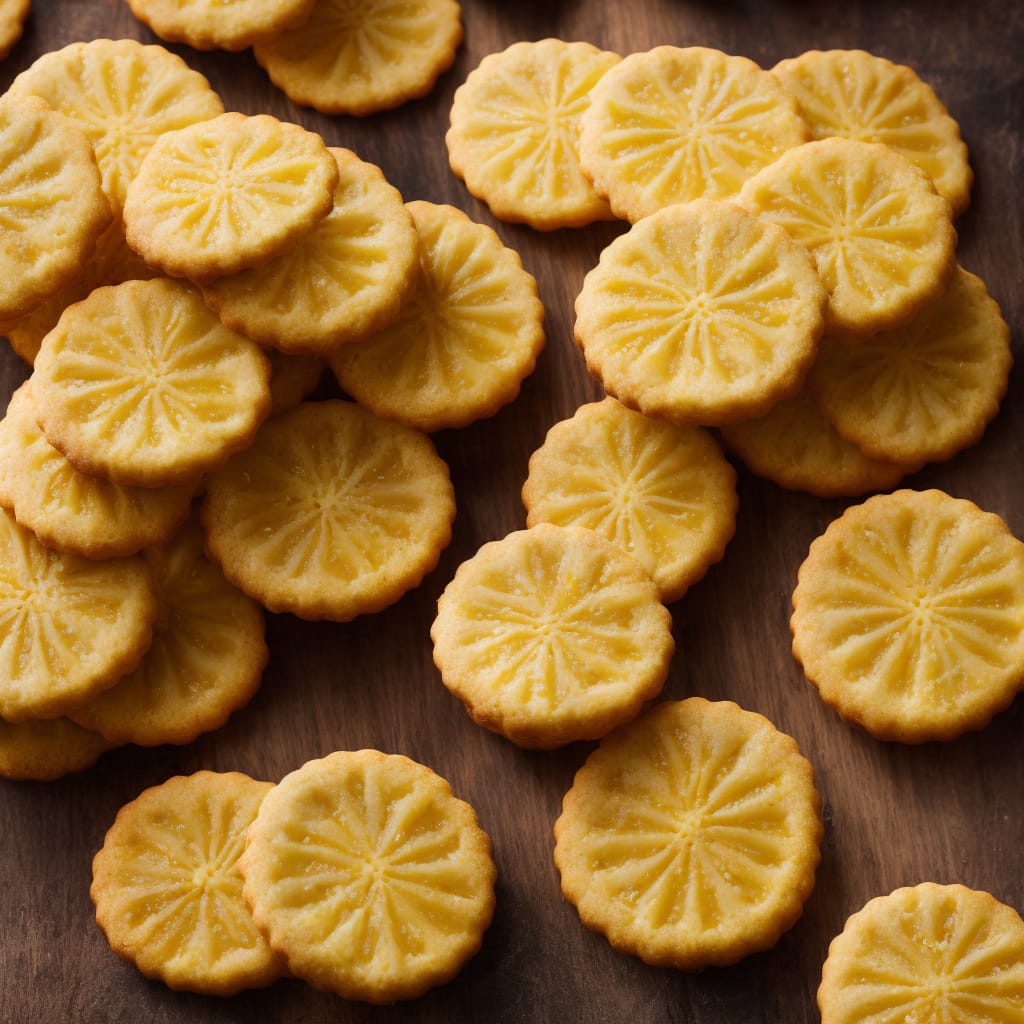 Lemon Star Biscuits