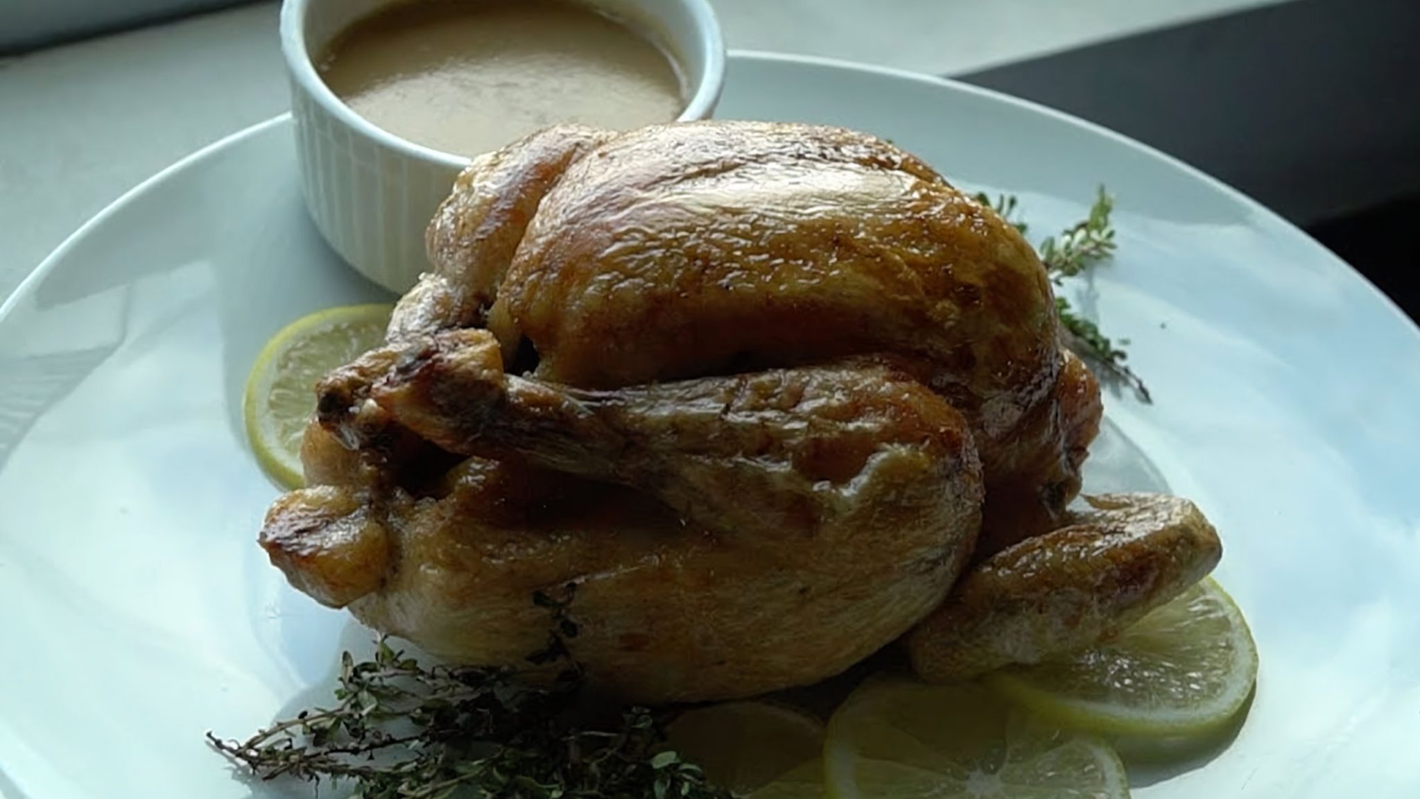 Chicken and Gravy Over Noodles Recipe