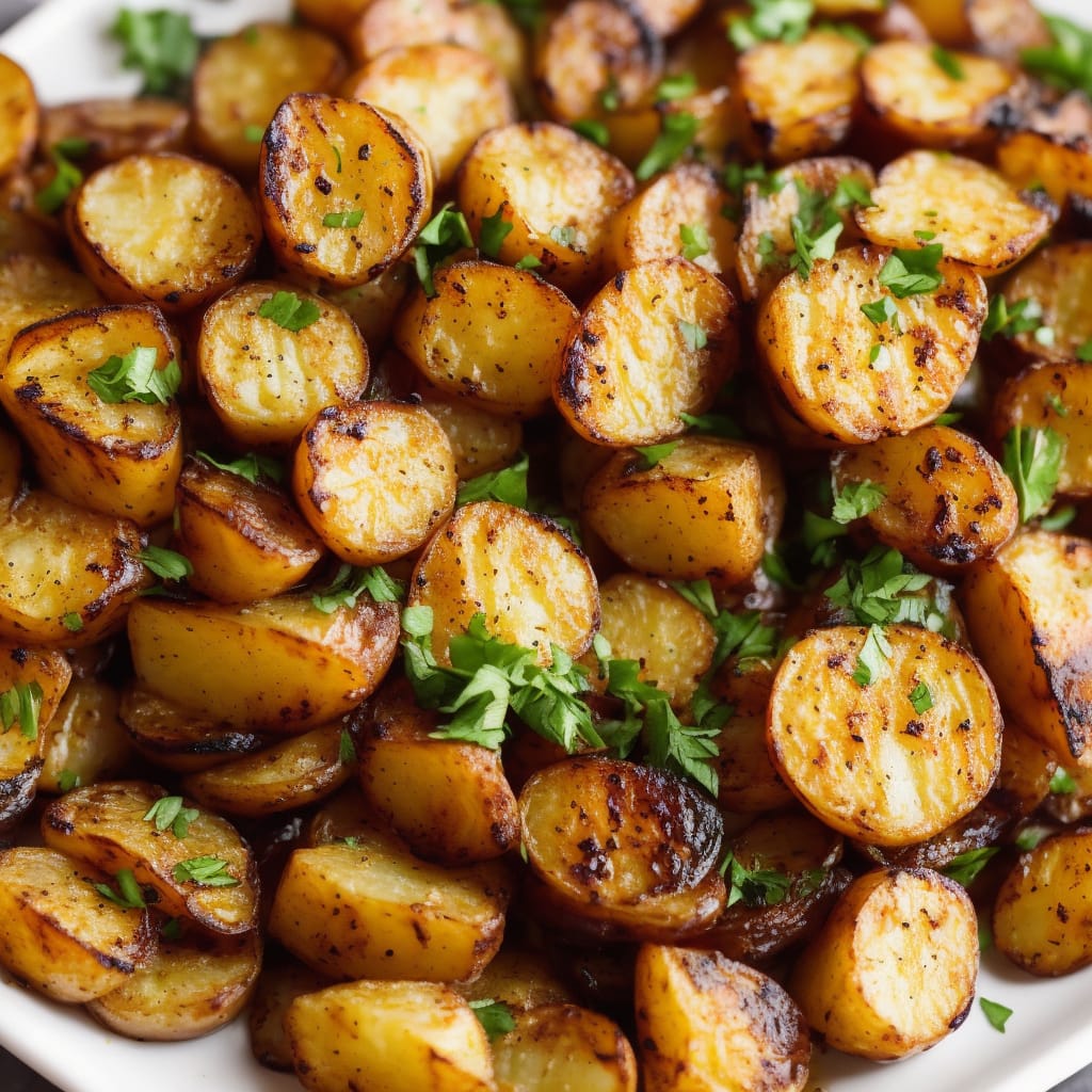 Leslie's Salty Grilled Potatoes
